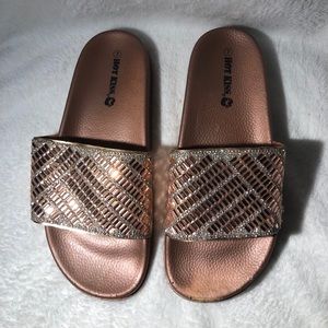 Hot Kiss rhinestone/sparkle slides